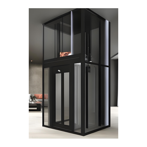 High-End Quality Villa Panoramic Manual Door Elevator Automatic Door Home Elevator (Customized Product） - Image 5