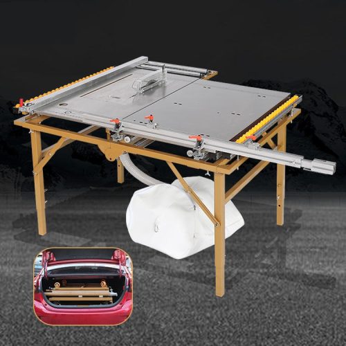 Potable Woodworking Machinery Sliding Table Saw Wood Cutting Machine - Image 4