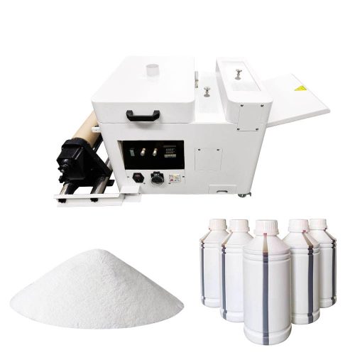 Hot Melt Powder Shaking Machine for T-Shirt Printing with Oven Drying for DTF Printer PET Film - Image 4