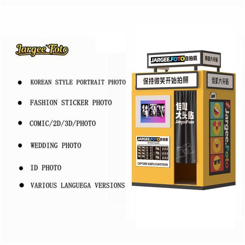 Personalized Fashion Design Exterior Sticker Portable Photobooth Props Photo Booth Machine Instant Print - Image 4