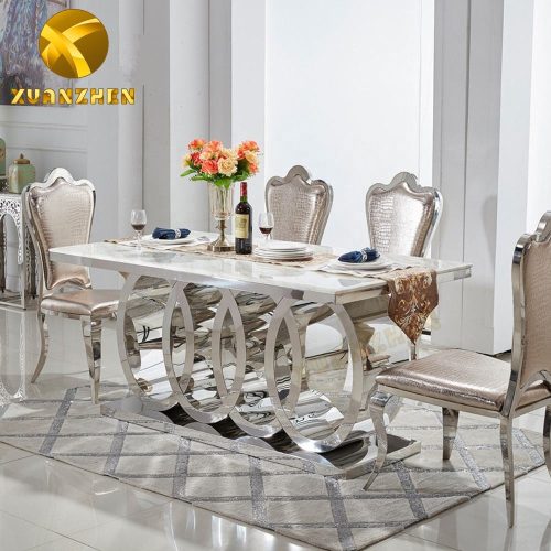 Home Furniture Luxury Modern Dining Room Sets Dining Table and Chairs Dining Table Sets Comedores Mesa De Comedor - Image 5