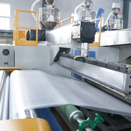 New 7-layer Kraft Paper Composite Bubble Film Express Packaging and Rolling Machine Production Line - Image 5