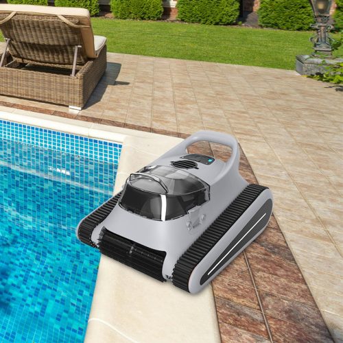 Long Battery Life Fast Charging Intelligent Automatic Wall-Climbing Swimming Pool Cleaning Robot - Image 4