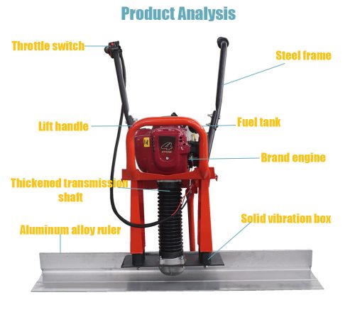 Gasoline Concrete Screed Vibrator - Image 5