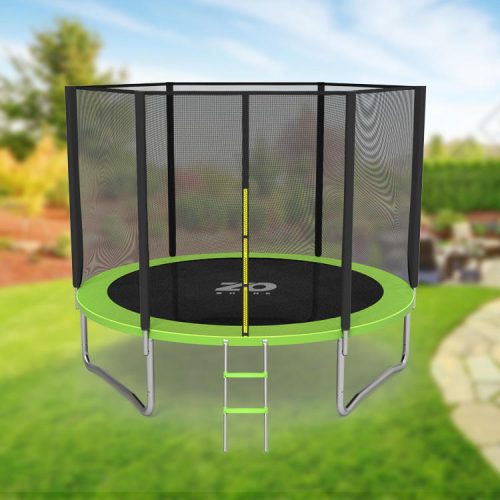 Wholesale 10FT Family Fitness Equipment Adult Kids Large Bungee Jumping Trampoline Outdoor With Safety Enclosed Net - Image 5