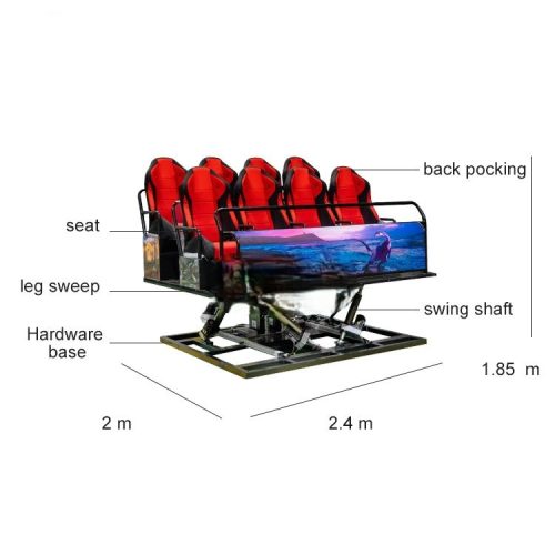 5D Electric Cinema With 8 Luxurious Fiberglass Seats - Image 6