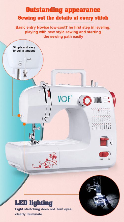 30 Stitch Overlock Household Automatic Electric Sewing Machine - Image 5