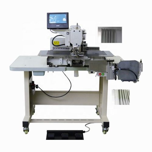 Easy Operation Semi Automatic Quilt Sewing Pleating Machine For Fabric Factory - Image 5