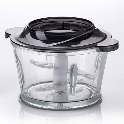 Home Appliance 400W Low Speed/High Speed Electric Onion Vegetable Meat Food Chopper With 1.5L Glass Bowl - Image 5