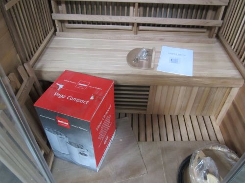 Traditional Classic 1-2 person Sauna Room Fat Reduction Indoor Steam Sauna Hawiya Stove Wooden Sauna Room With Heater - Image 6