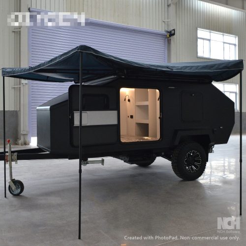 Luxury Full Road Adventure Mini Camper Outdoor Fiberglass Motorhome And Off-Road Inflatable Motorhome Camping Trailer - Image 5