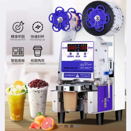 Automatic Cup Sealing Machine Plastic Foam Sealing Milk Tea One-Time High Efficiency - Image 5