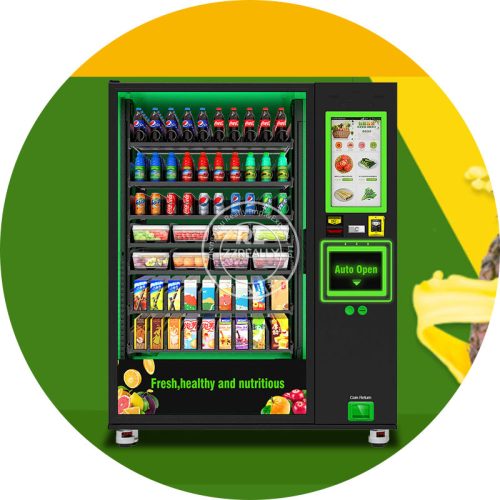 Commercial Standard Vending Machines Snacks And Drinks Are Sold In Robotic Vending Machines - Image 5