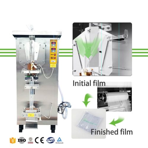 Automatic Vertical Liquid Pouch Sachet Machine For Liquid And Cream Plastic Bag Filling Sealing Packing Machine - Image 5