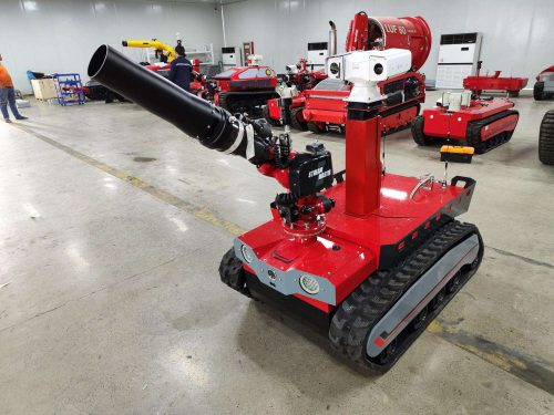 Wholesale RXR-M80D-HMT07 Tracked Intelligent Fire Robot Special Fire Robot - Image 5