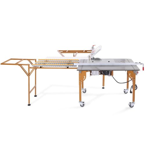 Portable Folding Woodworking Table Saw Mobile Table Saw Sawmill Portable Horizontal Table Saw for Woodworking - Image 5