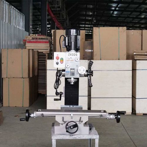 ZX32G High Precision Mini Manual Metal Bench Top Milling Machine Vertical Drilling Machine for Metal Working - Image 4