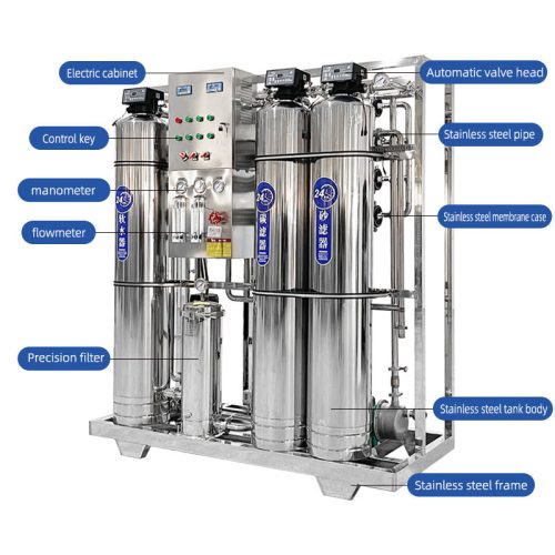 Industry250l Reverse Osmosis System 220V Water Purification Machinery Drink Water Tank Pump Membrane RO Membrane Core Components - Image 5