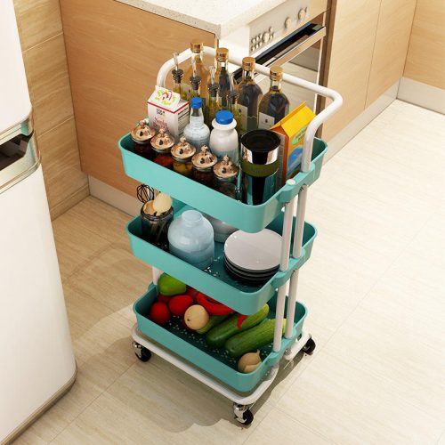 New Modern Beauty Hair Salon Stainless Steel Beauty Stool Cart Trolley for Sale - Image 5