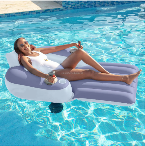 Lightweight Durable Motorized Inflatable Pool Lounger Water Hammock Raft for Pool Toy Pool Lounger For Adults - Image 6