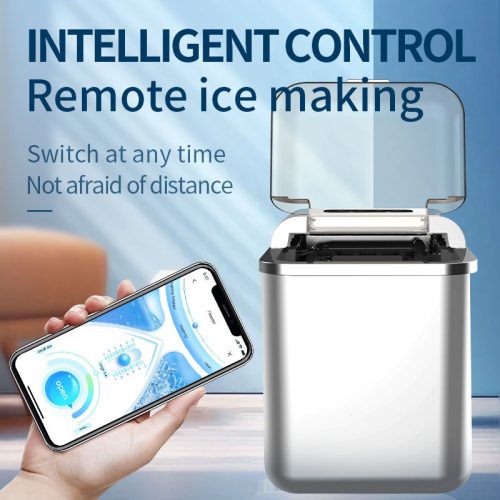 Automatic Application Control Self-Cleaning Countertop Ice Maker Portable Home Ice Maker - Image 5