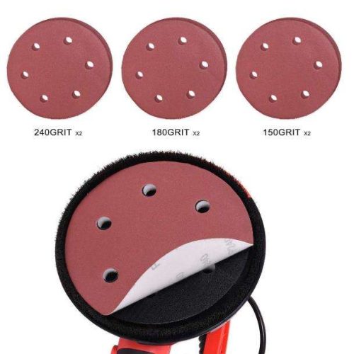 Drywall Sander 800W, Variable Speed With 8 Meter Power Cable Sanding Disc - Image 6