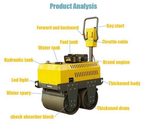 Factory Wholesale Small Soil Compactor Vibratory Roller - Image 4