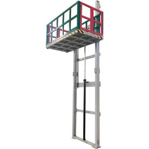 8m 10m Vertical Lift Indoor & Outdoor Cargo Lift Hydraulic Pump Custom Domestic Platform Lift - Image 6