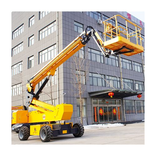 Self-Propelled Telescopic Boom Lifting Platform