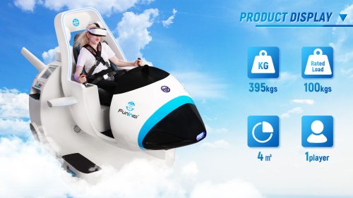 VR Amusement Park Equipment 9D Cinema Set Flight Simulator - Image 6