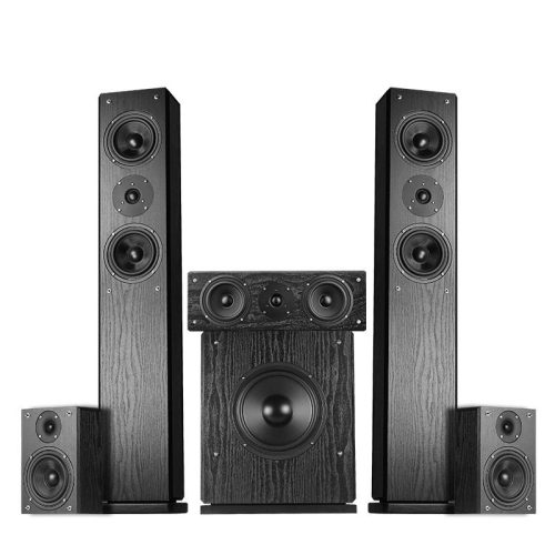 New 5.CH Wooden Home Theater Speaker Subwoofer Amplifier For Home - Image 6