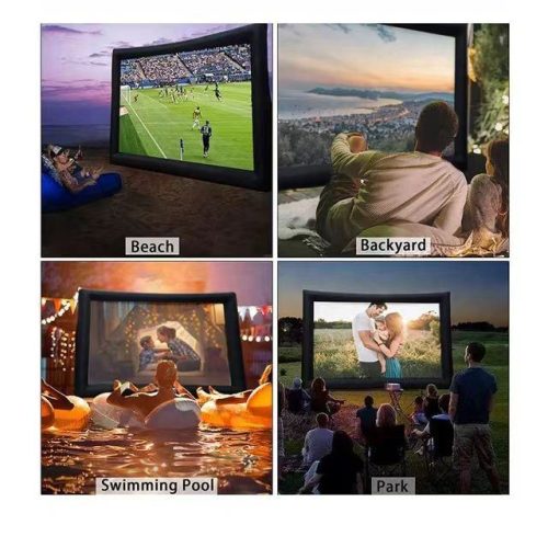 24 '14' Large Advertising Inflatable Screen Outdoor Movie Inflatable TV Projector Screen - Image 6