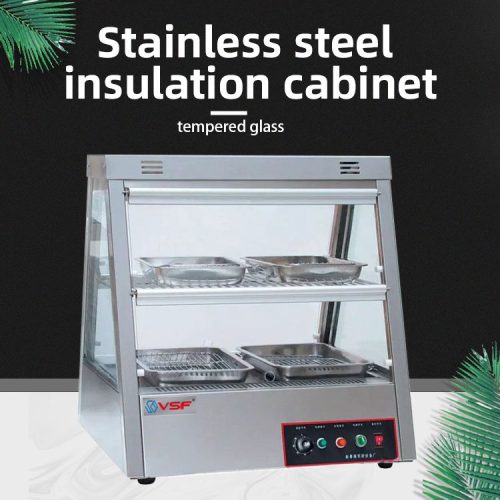 Industrial Chinese Electric Hot Lunch Cake Thermal Insulation Heater Food Display Cabinet - Image 6