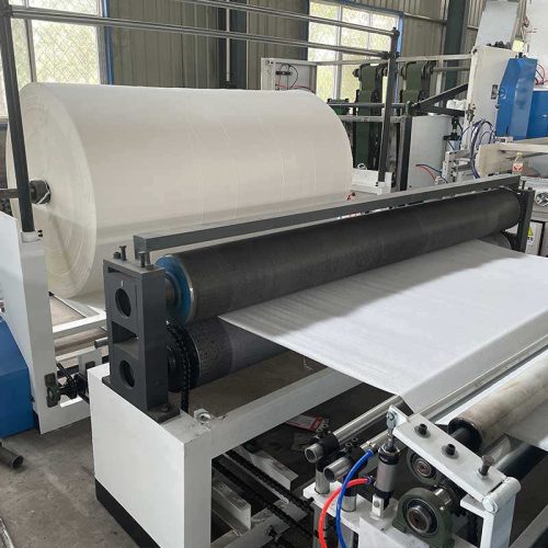 Toilet Tissue Paper Rolls Machine Small Business Toilet Rewind Cutting And Packaging Machine - Image 6