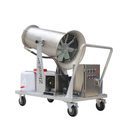 High-Efficiency Powerful Mist System Agricultural Garden Mist Cannon Sprayer Fog Machine - Image 5