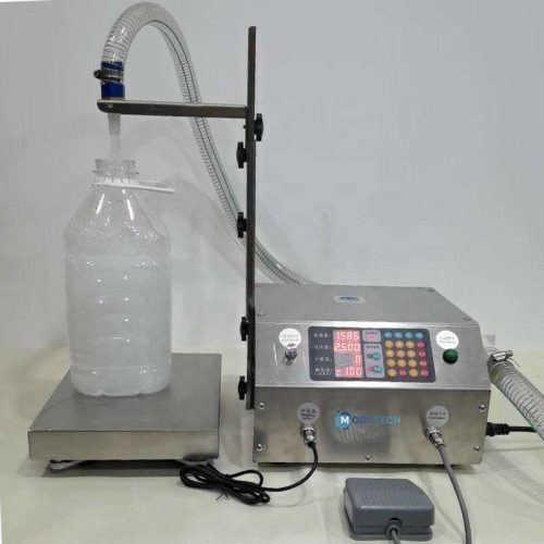 Digital Filling Automatic Pump Suction Cup Beverage Filling Machine Liquid - Image 6