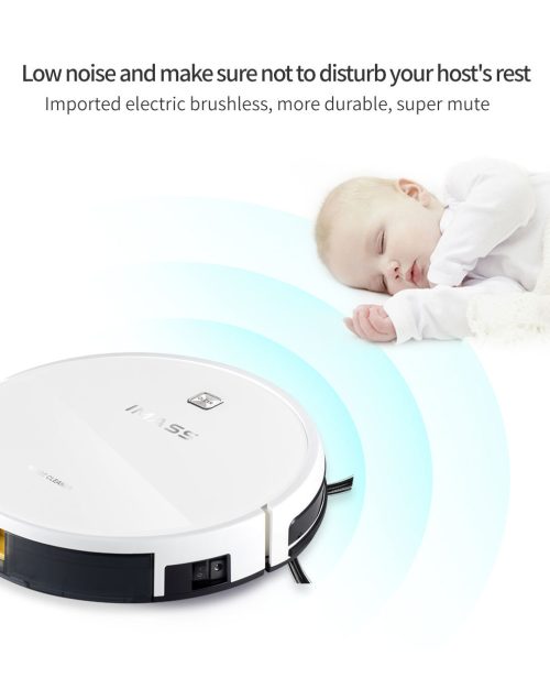 Robot Vacuum Cleaner with Mopping Function Aspirado Auto Recharge WiFi Supported for Sweeping Mopping Tuya App Compatible - Image 5