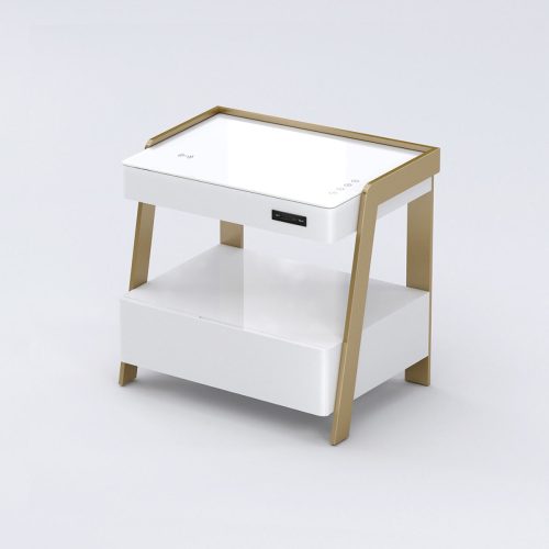 Office Storage Cabinet Smart Side Tables for Living Room Modern Bed Side Table With Drawer - Image 6