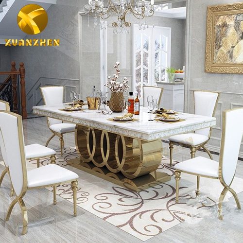 Home Furniture Luxury Modern Dining Room Sets Dining Table and Chairs Dining Table Sets Comedores Mesa De Comedor - Image 6