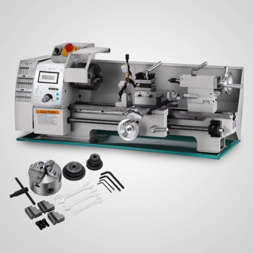 Advanced Mini Manual Metal Lathe, Desktop Household Lathe, Metal Processing Micro Woodworking Desktop Lathe - Image 7