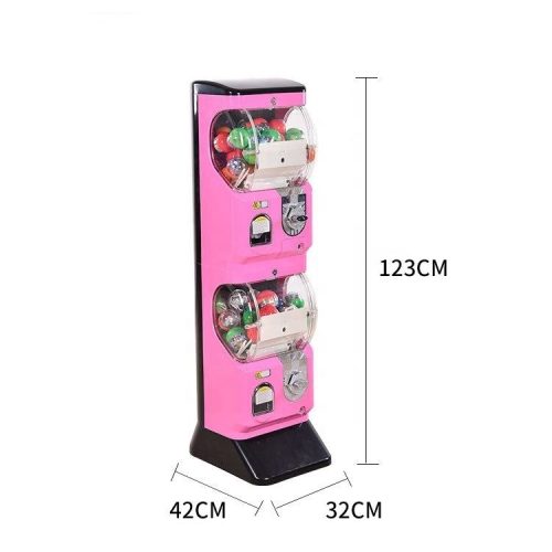 High Quality Electronic Coin Operated Double-layer Kids Gumball Capsule Toy Vending Machine - Image 7