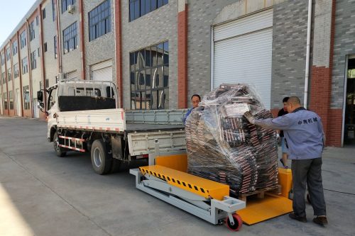 Container Mobile Vertical Lift 1000kg Shear Lift - Image 7