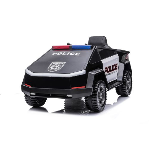 Kids Ride On Toys Police Car Children Electric Remote Control Toy Car Ride-on Car for Kids - Image 7