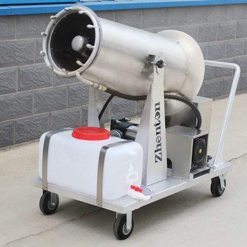 High-Efficiency Powerful Mist System Agricultural Garden Mist Cannon Sprayer Fog Machine - Image 6