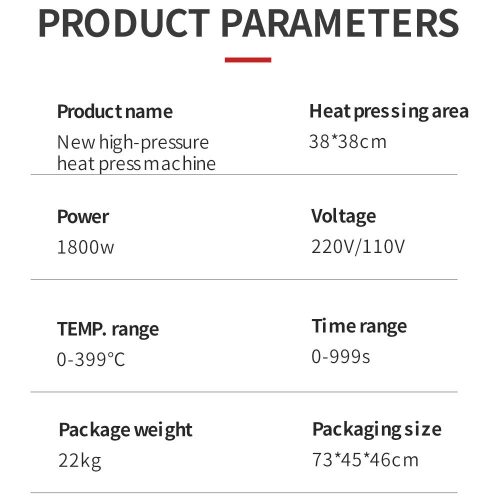 38*38 Heat Press Machine Semi-automatic Pressing Machine - Image 7