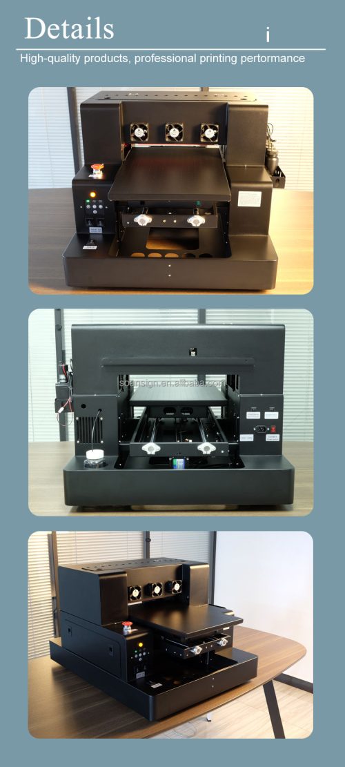 Newest Auto Commerical A3 Small UV Inkjet Printer A4 Size Printing Machine UV Printer Flatbed & Bottle UV Printer - Image 7