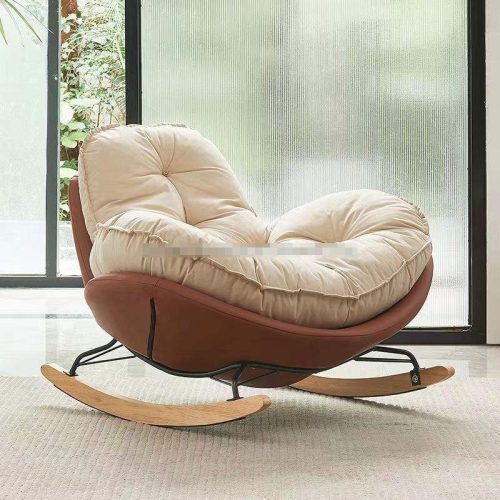 Sleep Single Lazy Living Room Sofa Rocking Chair - Image 4