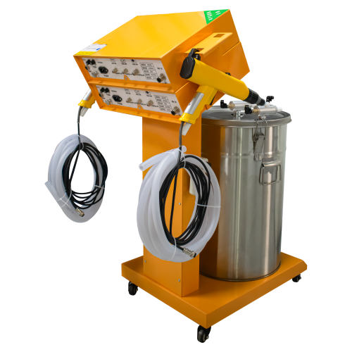 Double Electrostatic Generator Powder Coating Machine With Core Gun Assembly - Image 7