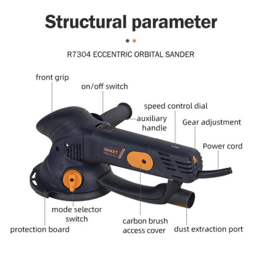 R7304 Electric Random Orbital Sander - Image 4