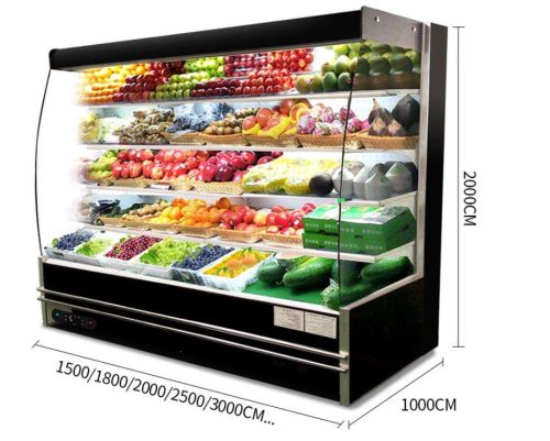 Multi-deck Open Chiller Air Curtain Freezer - Image 2